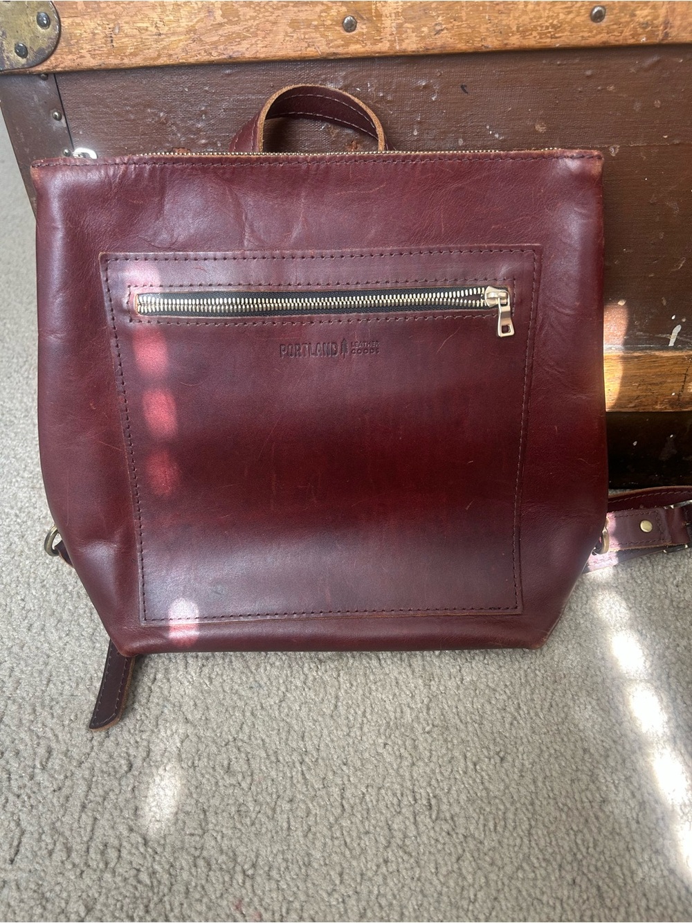 Portland Leather Backpack